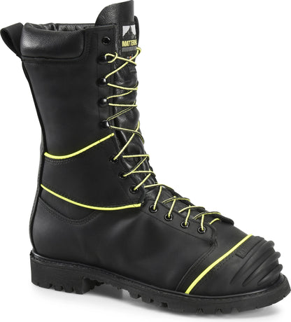 Carolina Boot Matterhorn Klondike 10" Met Guard Steel Toe Insulated Work Boot Black