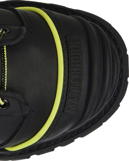 Carolina Boot Matterhorn Klondike 10" Met Guard Steel Toe Insulated Work Boot Black