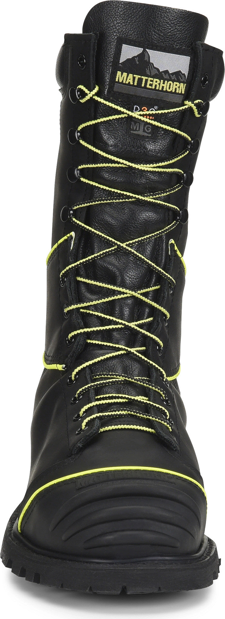 Carolina Boot Matterhorn Klondike 10" Met Guard Steel Toe Insulated Work Boot Black
