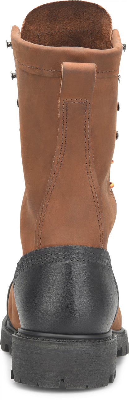 Carolina Boot Matterhorn Copper Internal 10" Met Guard Steel Toe Dark Brown