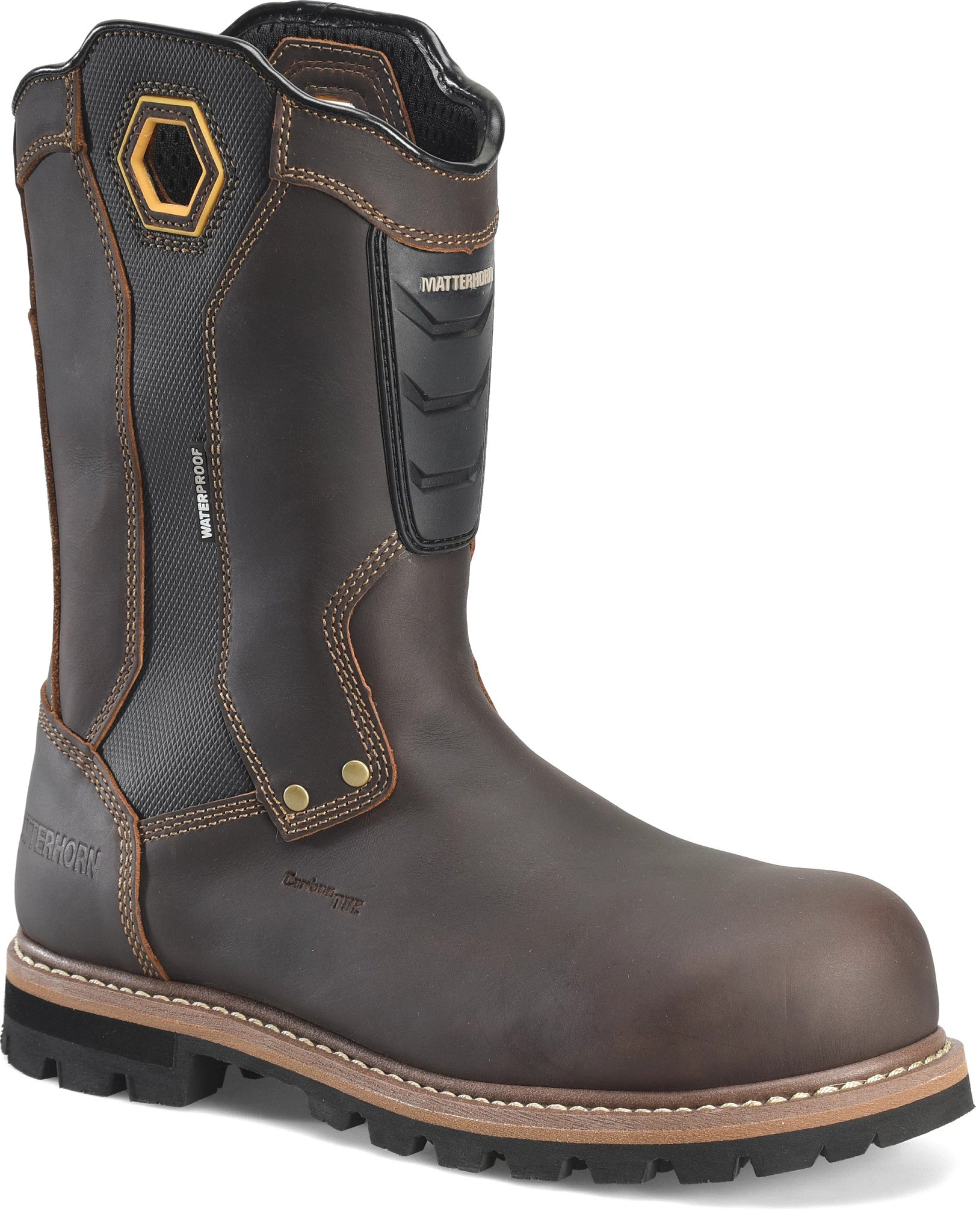 Carolina Boot Matterhorn I-Beam 10" Carbon Comp Dark Brown