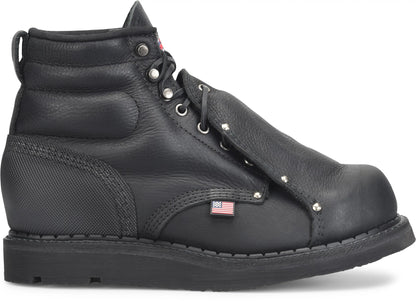 Carolina Boot Foundry Wedge 6" Met Guard Steel Toe Black