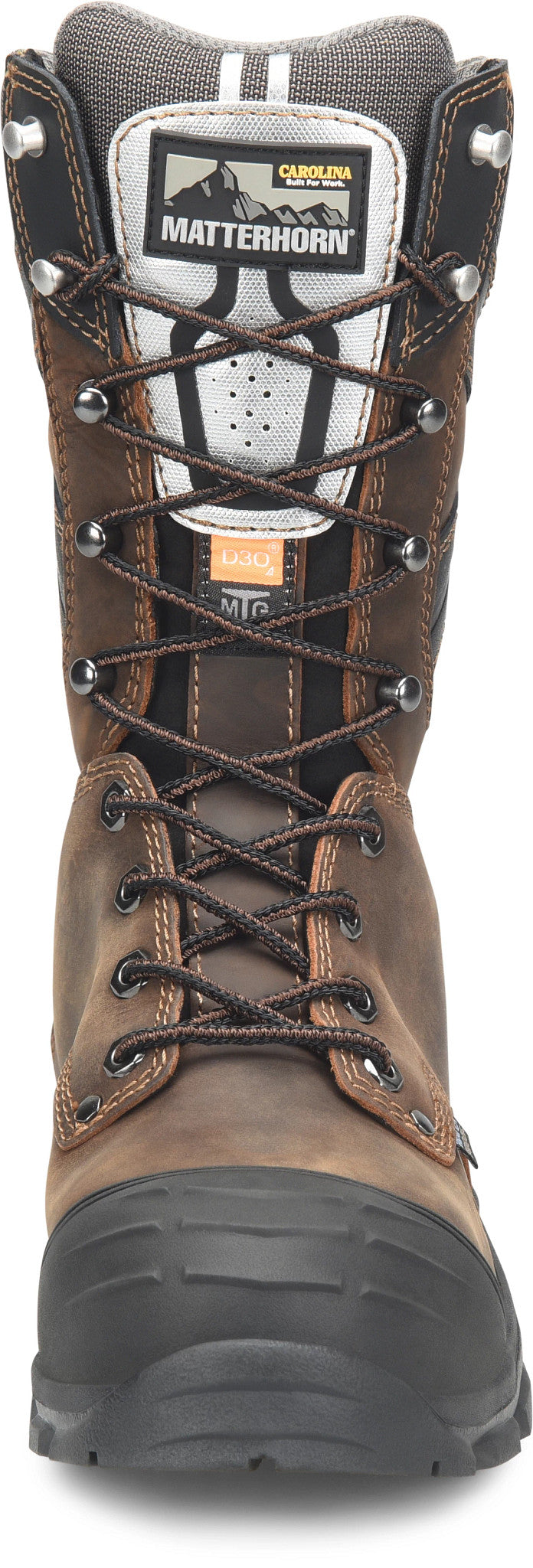 Carolina Boot Men’s 10” Lightweight Wp Aluminum Toe D3o Internal Met Guard Dark Brown