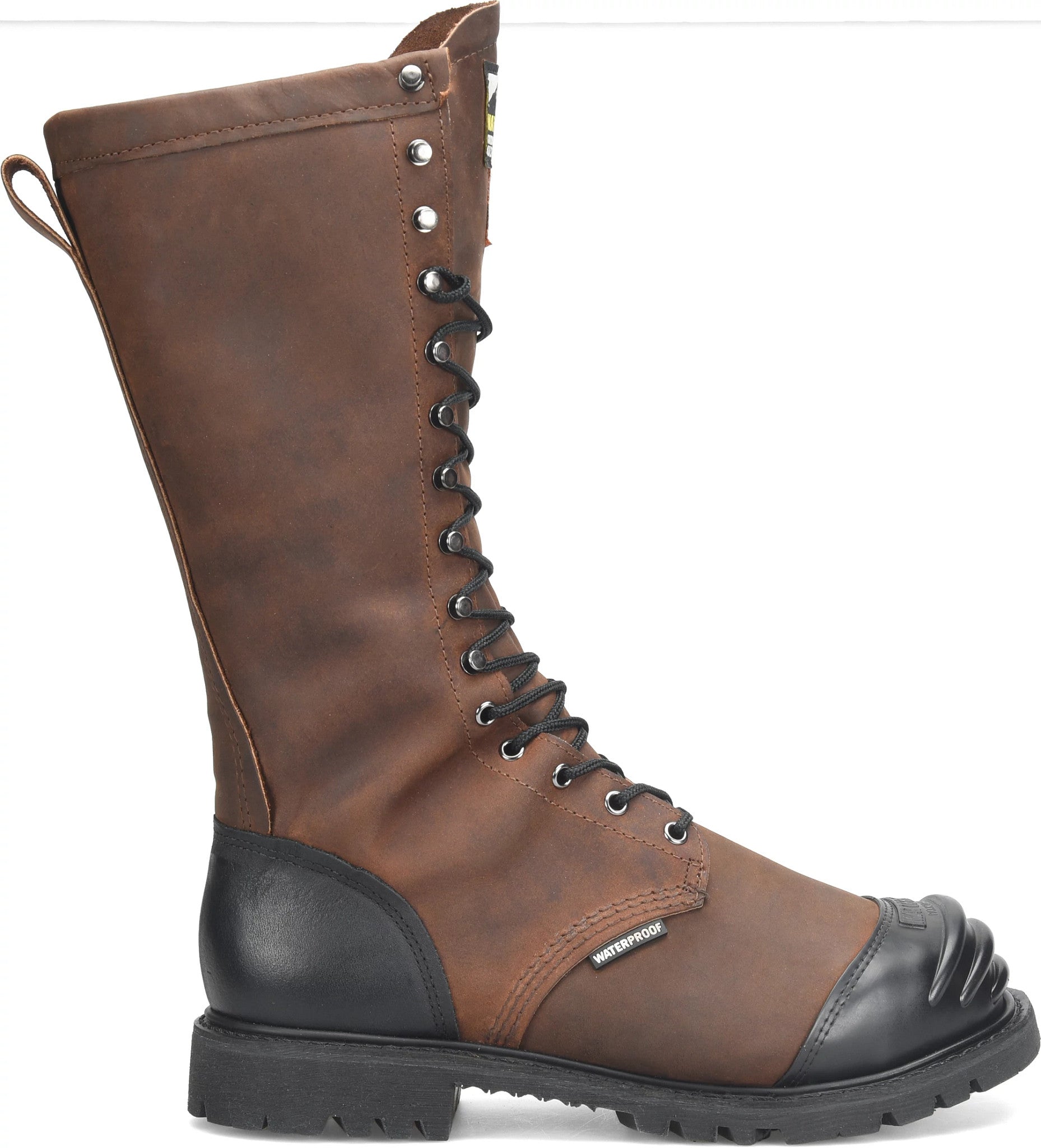 Carolina Boot Matterhorn Tailings 16" Met Guard Steel Toe Insulated Waterproof Work Boot Dark Brown