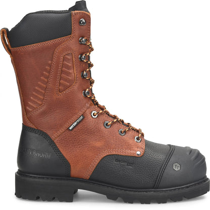 Carolina Boot Matterhorn Nickel 10" Carbon Composite Toe Internal Met Guard Dark Brown
