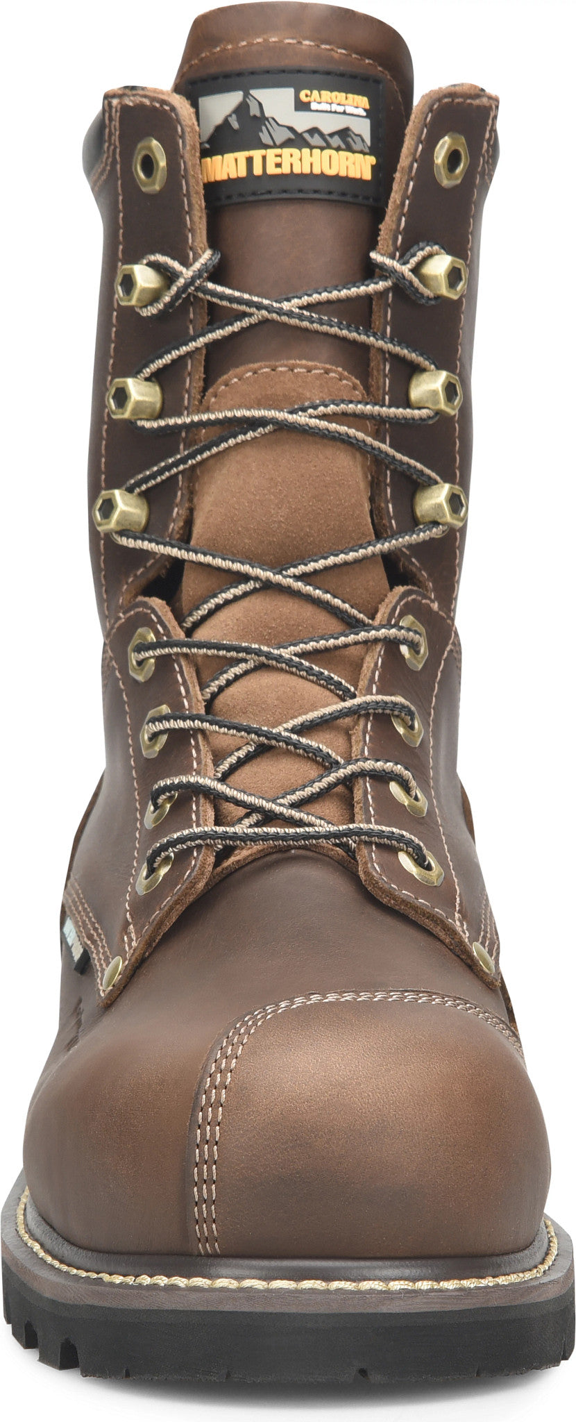 Carolina Boot Matterhorn Corvus 8" Composite Toe Waterproof Work Boot Dark Brown