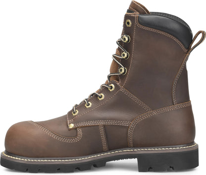 Carolina Boot Matterhorn Corvus 8" Composite Toe Waterproof Work Boot Dark Brown