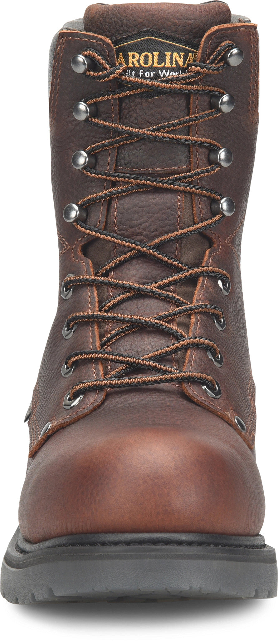 Carolina Boot Dice Men’s 8” Aluminum Toe Waterproof Work Boot Dark Brown