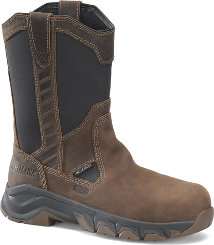 Carolina Boot Subframe 10" Comp Toe Ranch Wellington Dark Brown