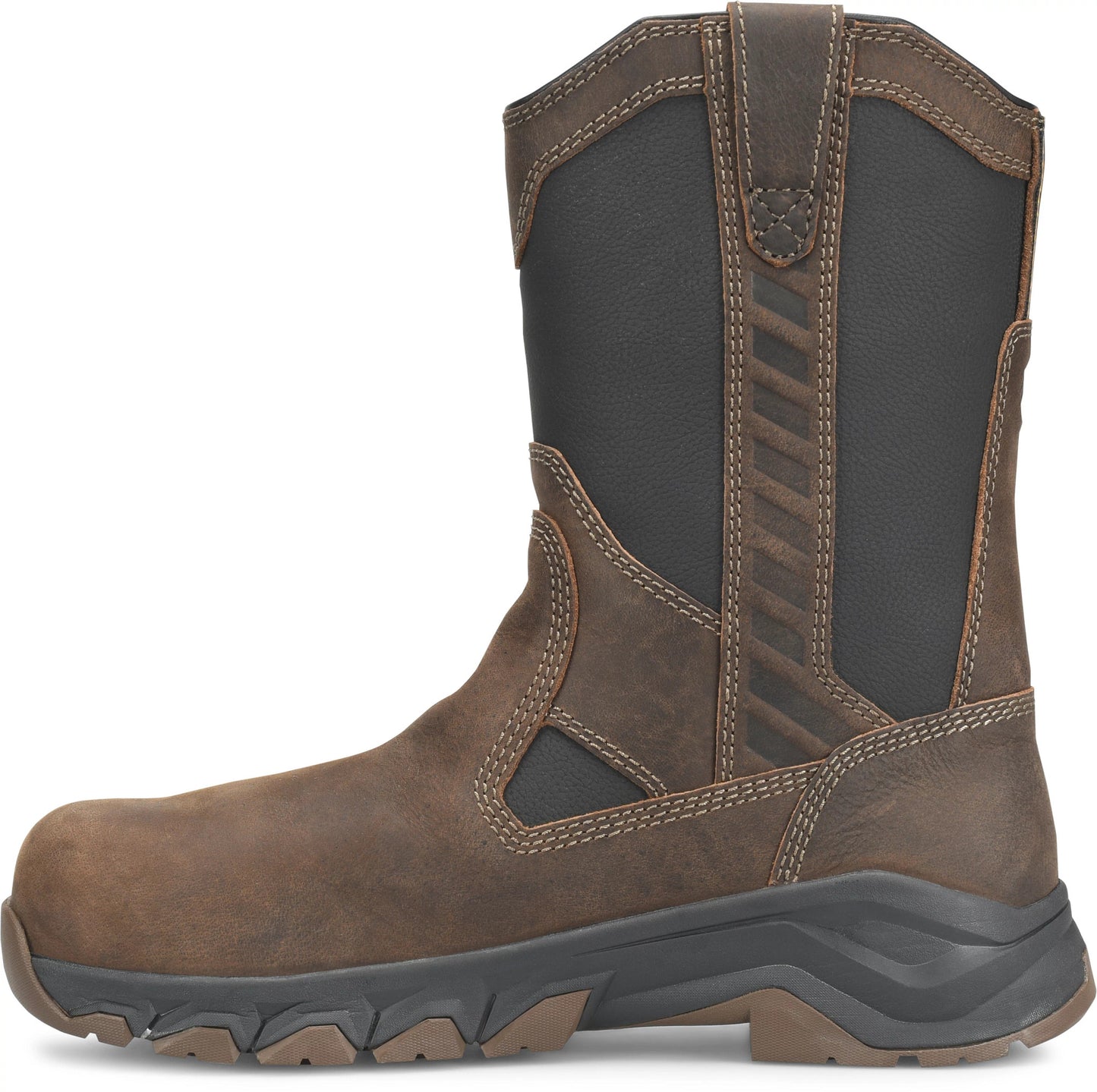 Carolina Boot Subframe 10" Comp Toe Ranch Wellington Dark Brown