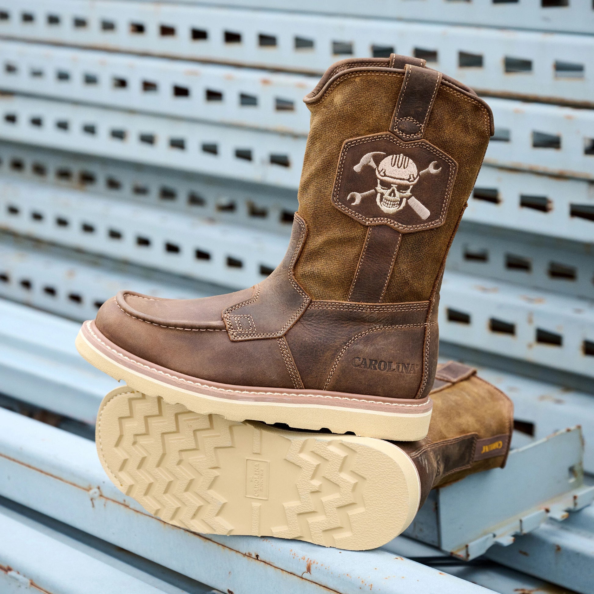 Carolina Boot Flatiron Wellington Dark Brown