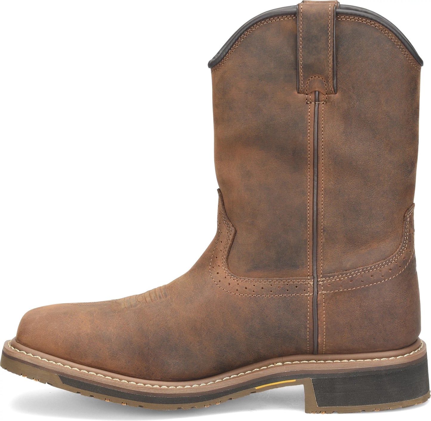 Carolina Boot Anchor 10" Composite Toe Waterproof Roper Boot Brown