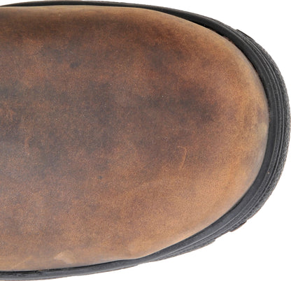 Carolina Boot Laser 10" Pull On Composite Toe Waterproof Work Boot Brown