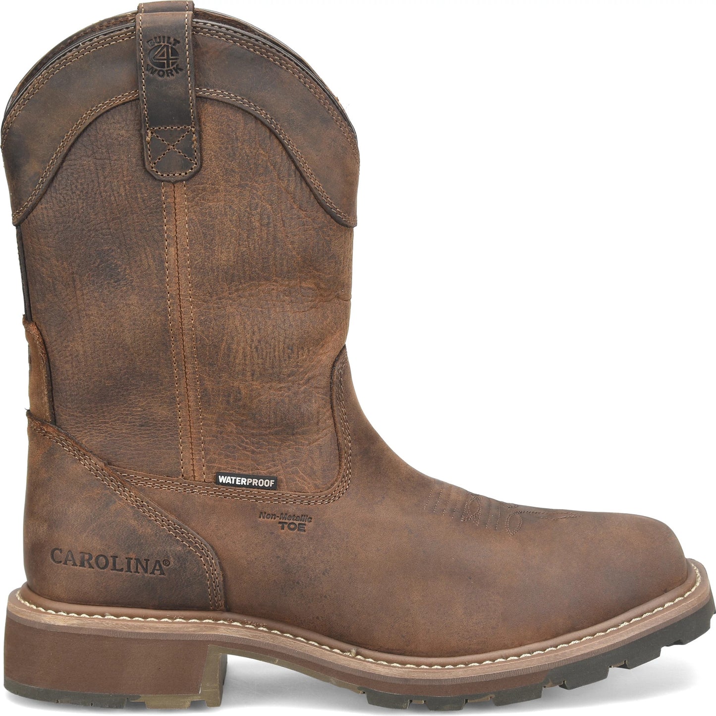 Carolina Boot Girder 11" Composite Toe Waterproof Roper Boot Dark Brown