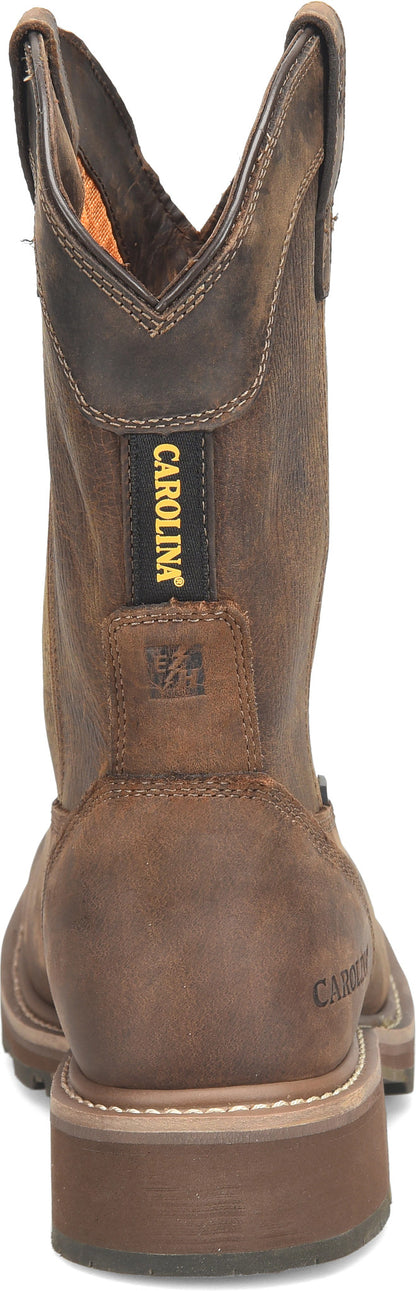 Carolina Boot Girder 11" Composite Toe Waterproof Roper Boot Dark Brown