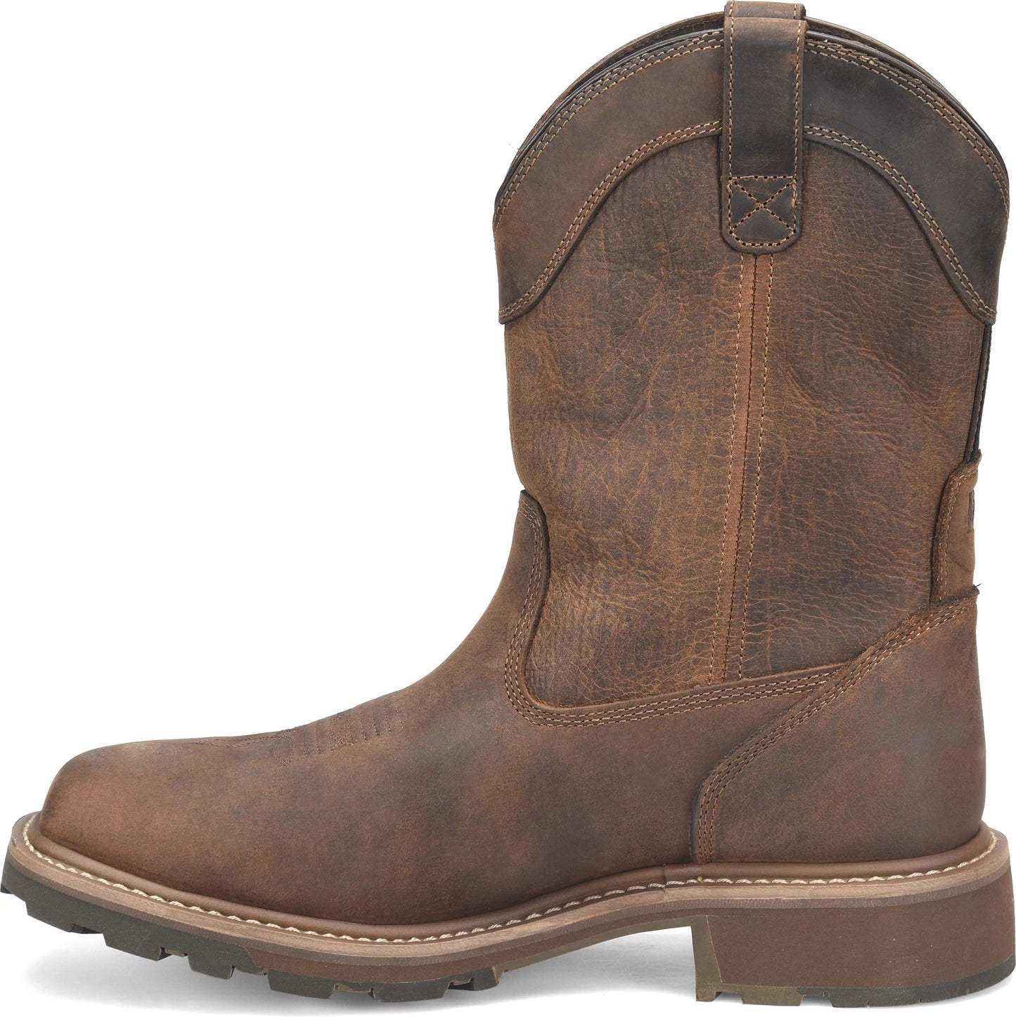 Carolina Boot Girder 11" Composite Toe Waterproof Roper Boot Dark Brown