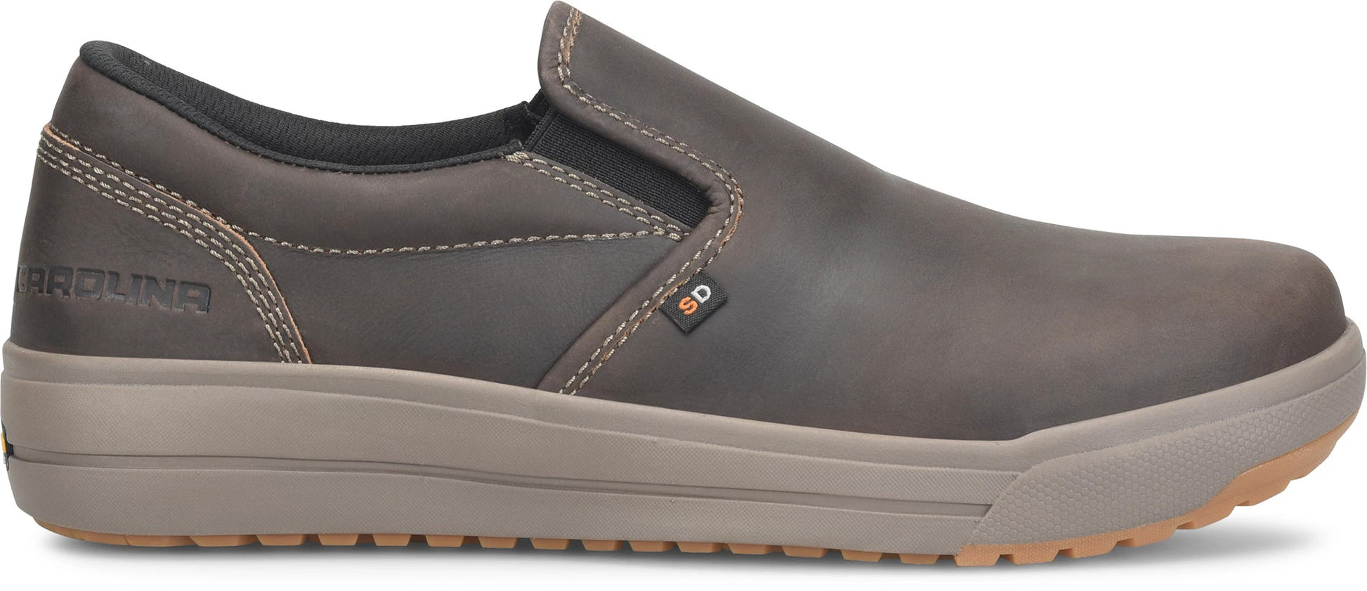 Carolina Boot Slabline Slip-On Comp Toe Charcoal