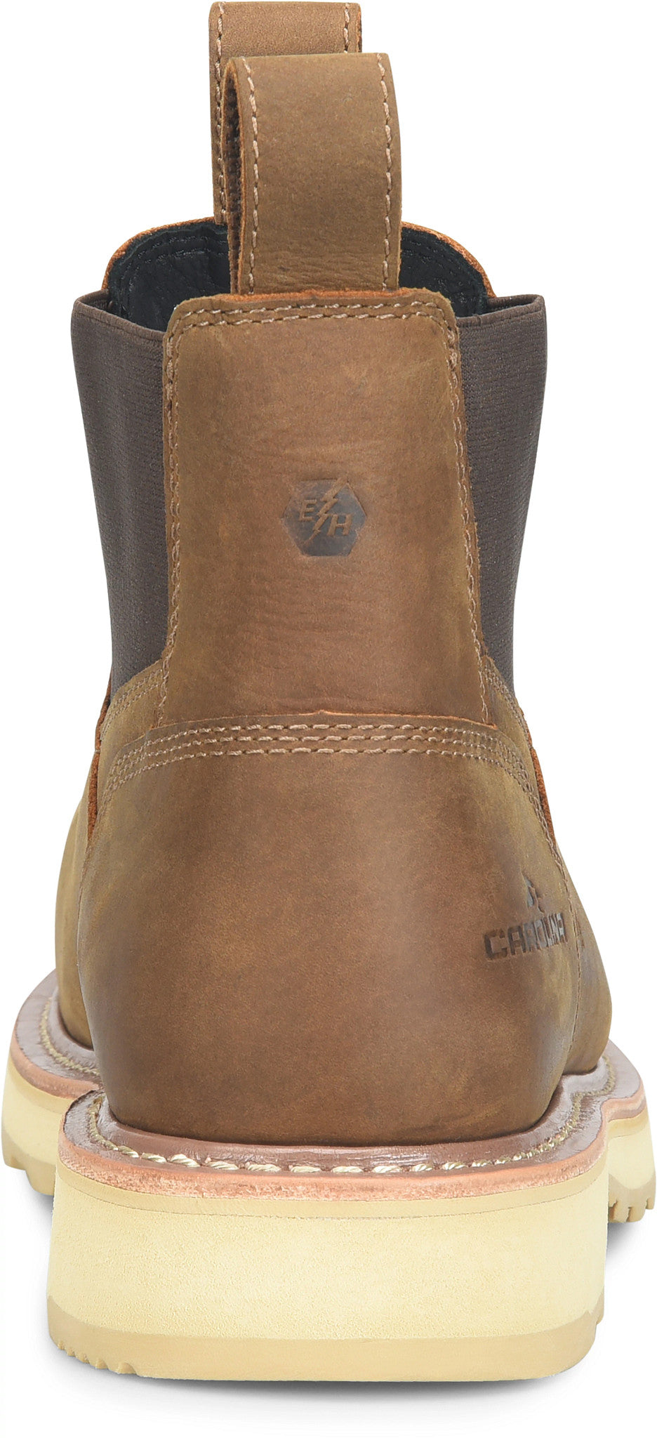 Carolina Boot Staple Gun 6" Carbon Comp Toe Chelsea Brown