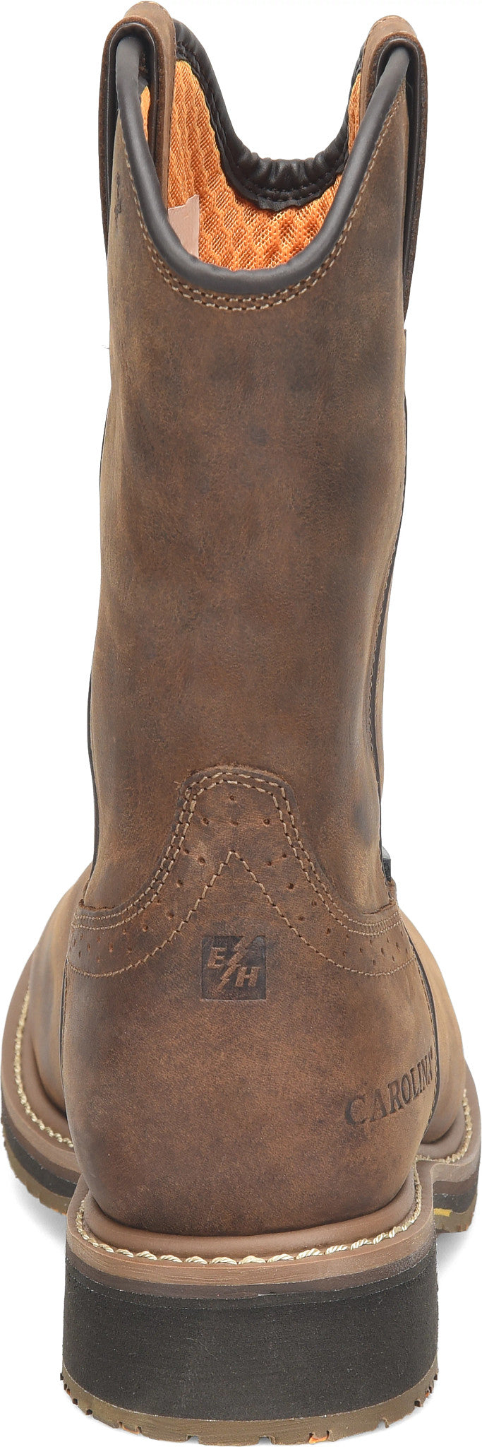 Carolina Boot Anchor 10" Soft Toe Waterproof Roper Brown