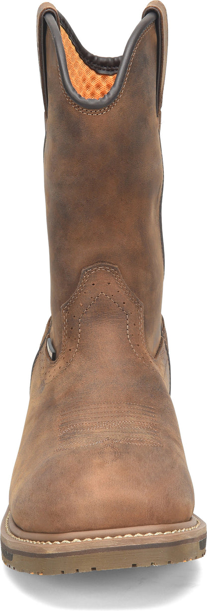 Carolina Boot Anchor 10" Soft Toe Waterproof Roper Brown