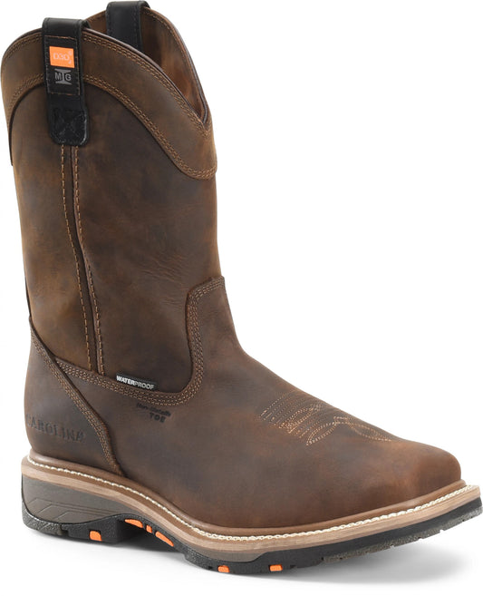 Carolina Boot Actuator 11" Met Guard Composite Toe Work Boot Dark Brown