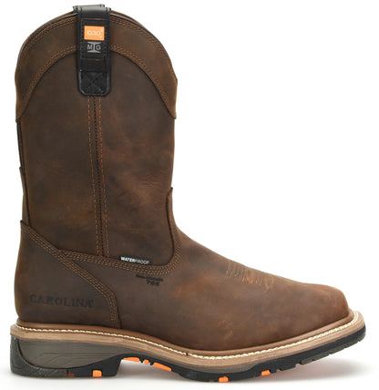 Carolina Boot Actuator 11" Met Guard Composite Toe Work Boot Dark Brown