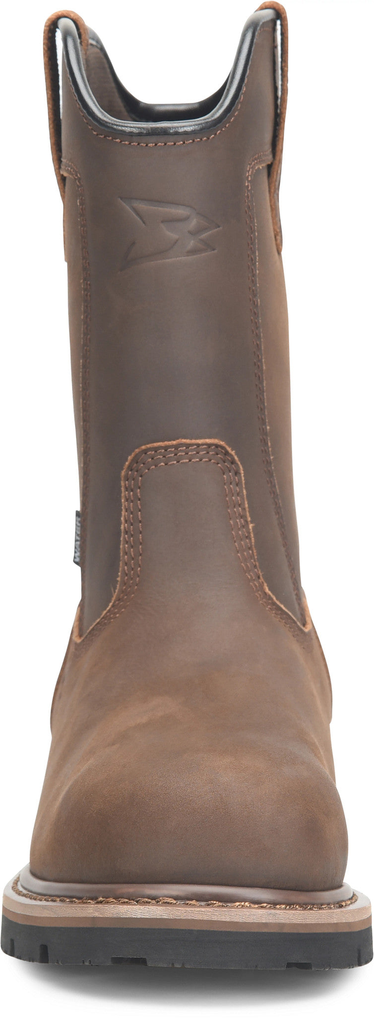 Carolina Boot Gruntz 10" Steel Toe Pull On Dark Brown