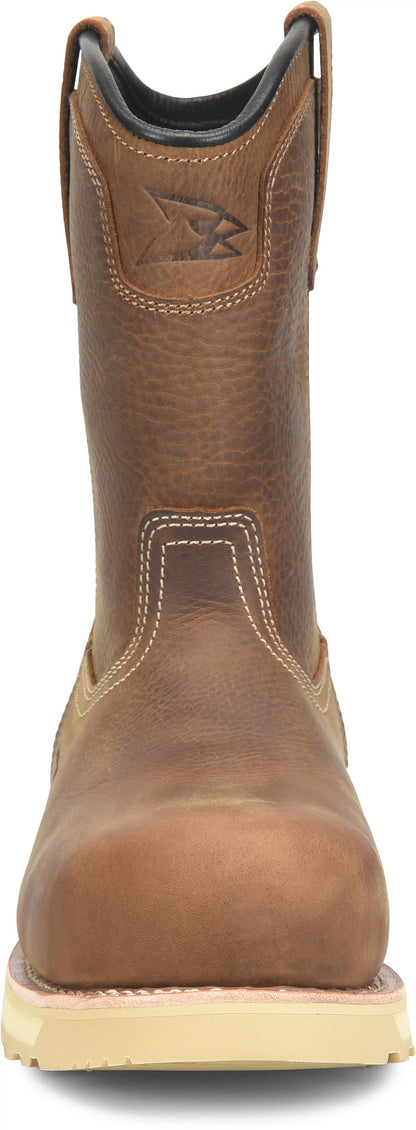Carolina Boot Staple Gun Waterproof Carbon Comp Toe Ranch Wellington Brown