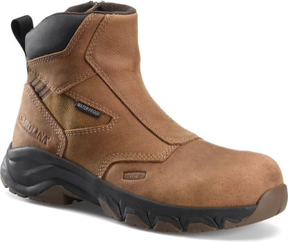 Carolina Boot Subframe Side Zipper Comp Toe Dark Brown