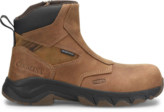 Carolina Boot Subframe Side Zipper Comp Toe Dark Brown
