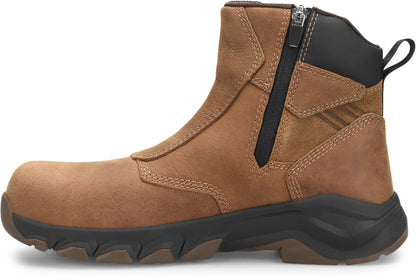 Carolina Boot Subframe Side Zipper Comp Toe Dark Brown