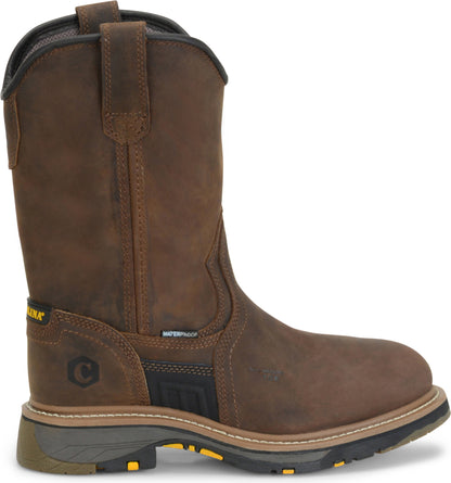 Carolina Boot Well X Workflex 10" Comp Toe Pull On Dark Brown