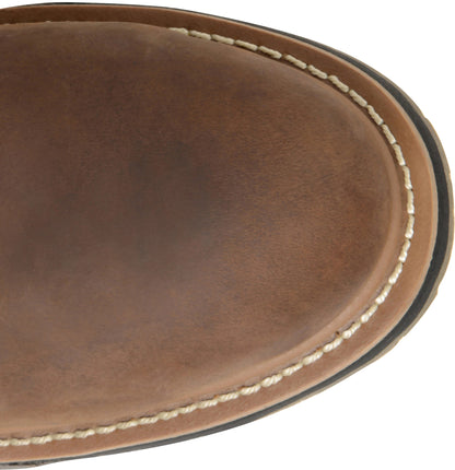 Carolina Boot Well X Workflex 10" Comp Toe Pull On Dark Brown