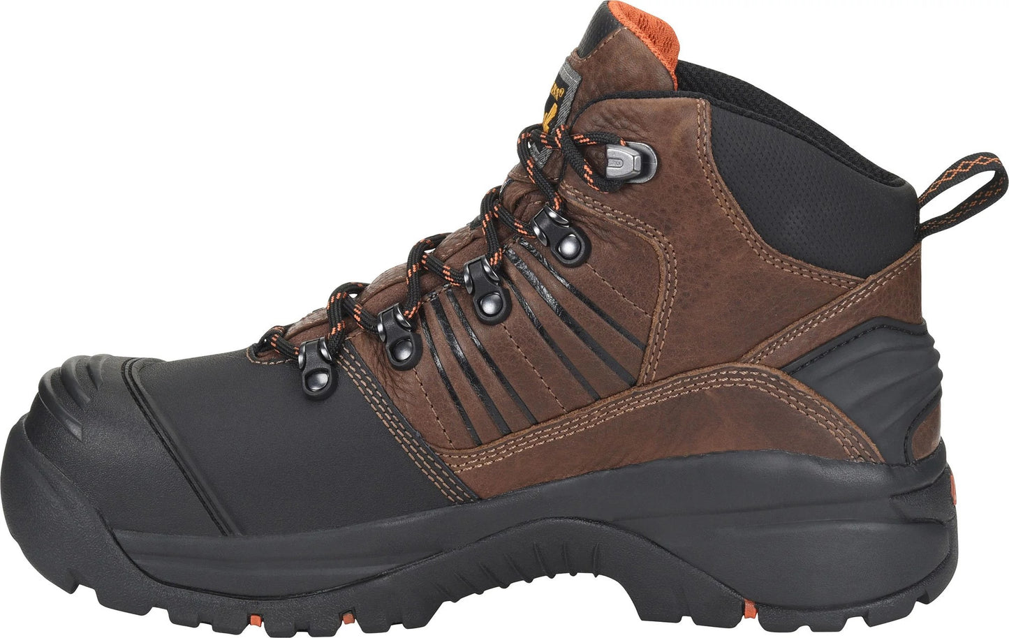 Carolina Boot Miter Int 6” Waterproof Carbon Comp Toe Internal Met Guard Dark Brown