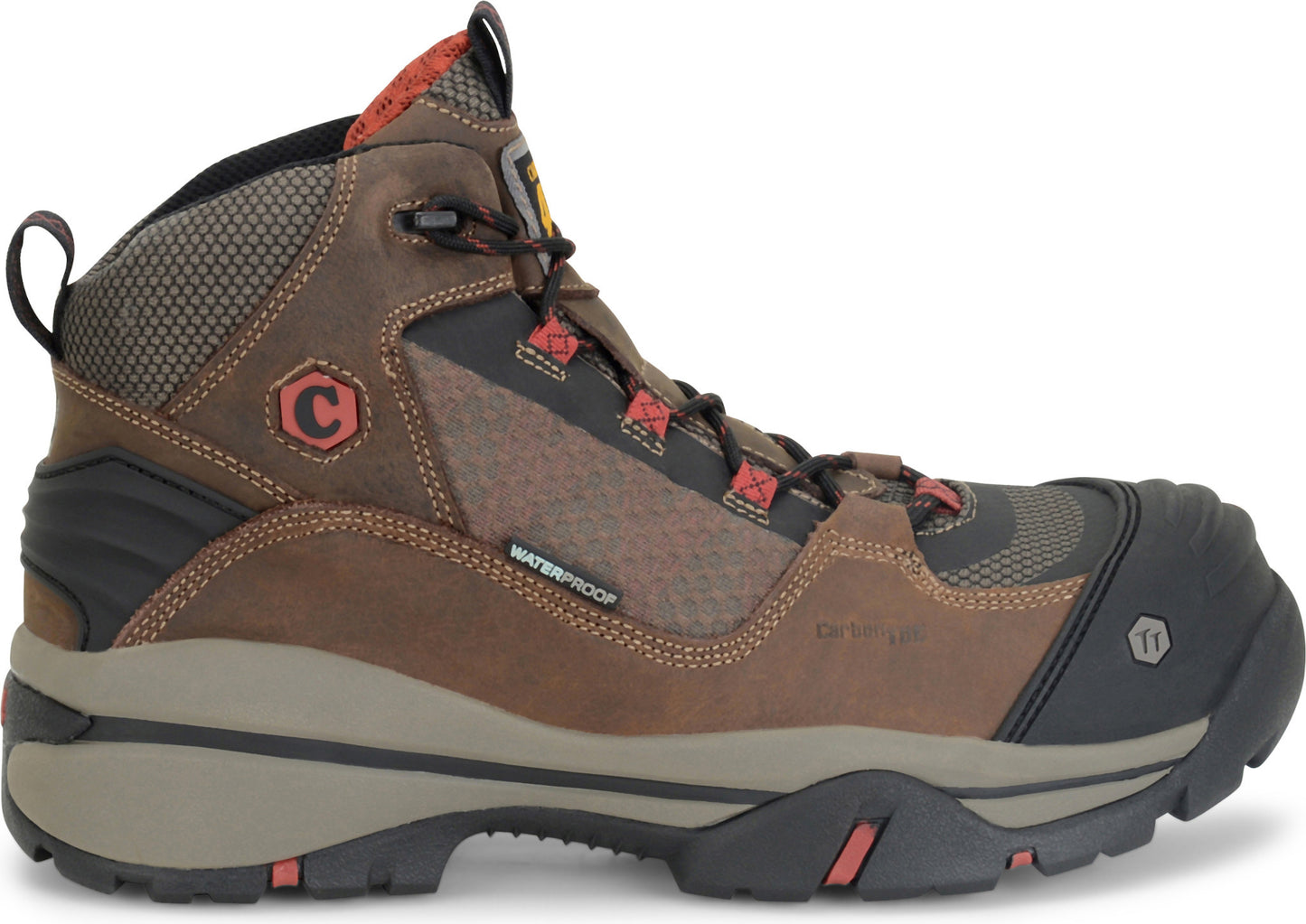 Carolina Boot Extension 5" Carbon Composite Toe Waterproof Hiker Dark Brown