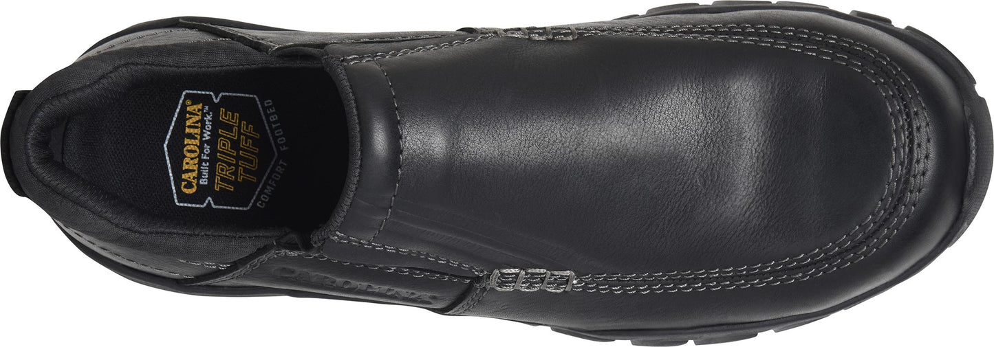 Carolina Boot Force Comp Toe Slip On Black