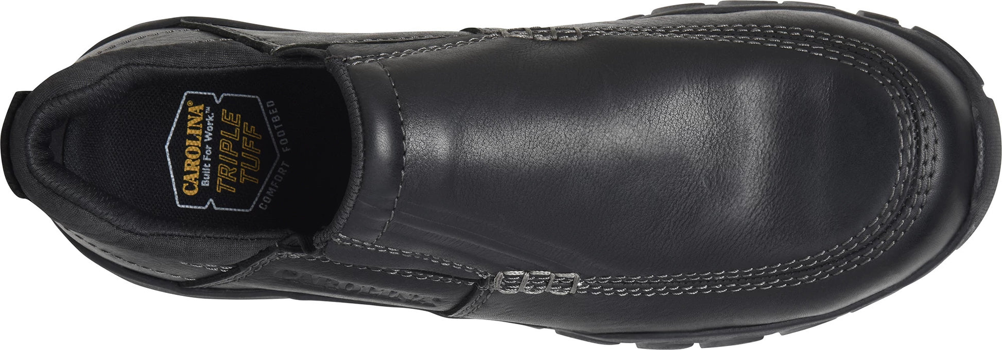 Carolina Boot Force Comp Toe Slip On Black