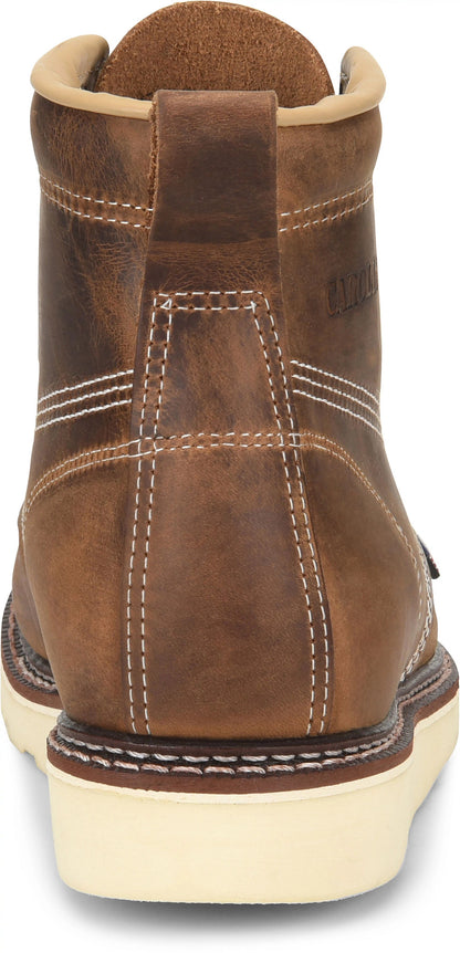 Carolina Boot Amp Usa 6" Steel Toe Work Boot Brown