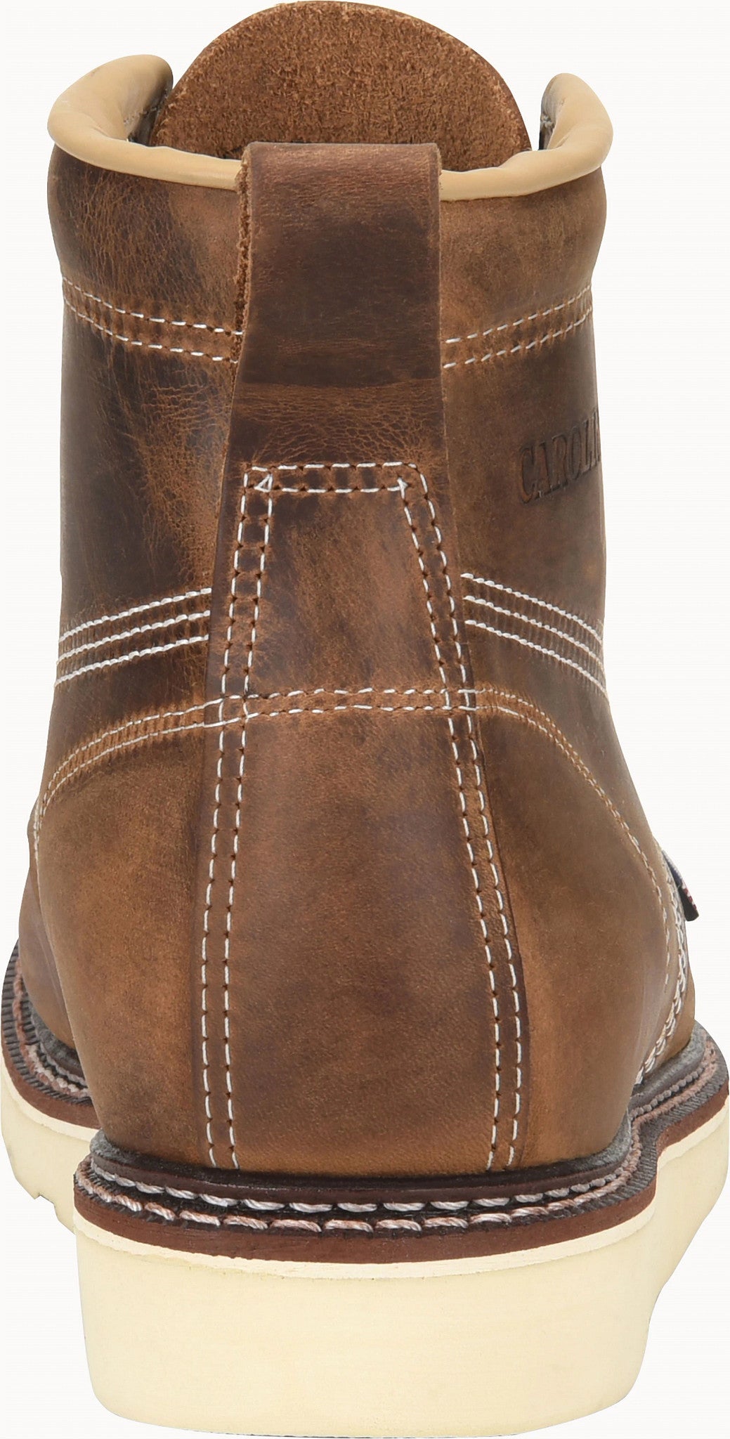 Carolina Boot Amp Usa 6" Soft Toe Work Boot Brown