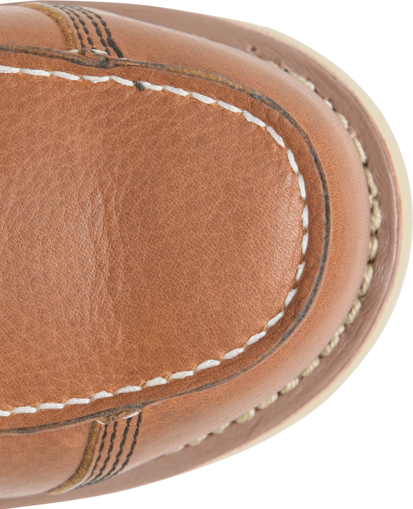 Carolina Boot Staple Gun 6" Carbon Comp Toe Wedge Work Boot Tan