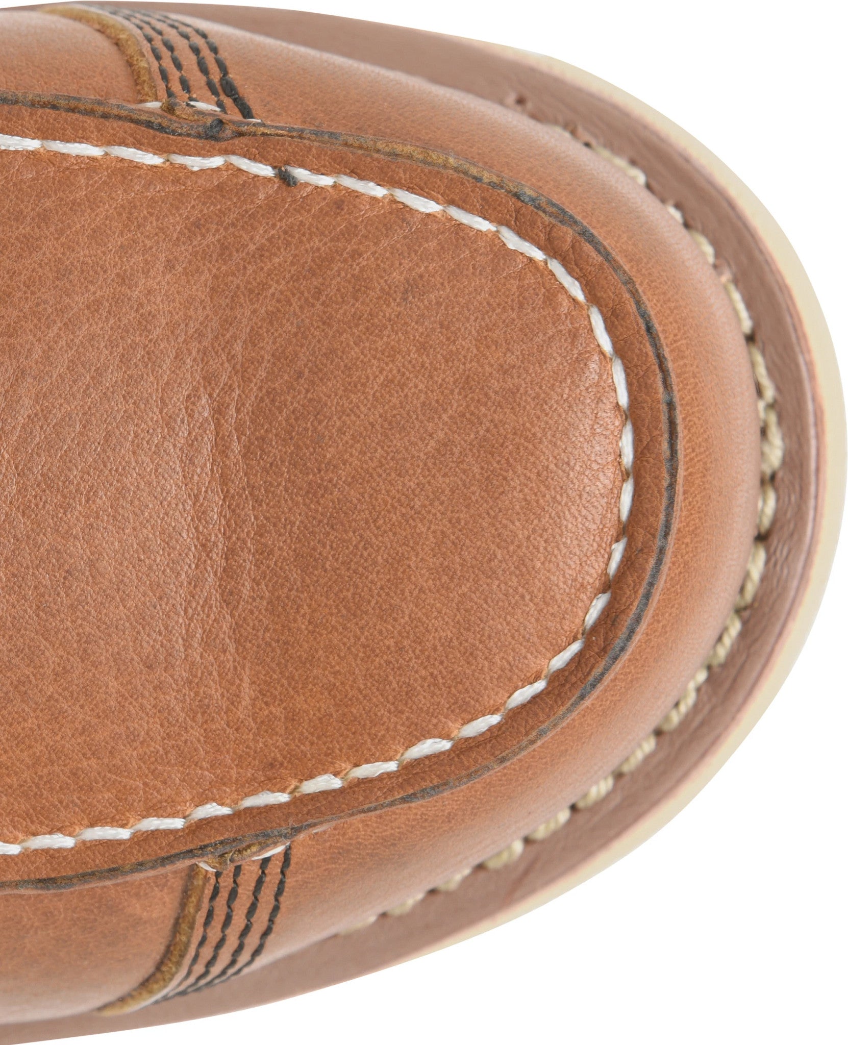 Carolina Boot Staple Gun 6" Carbon Comp Toe Wedge Work Boot Tan