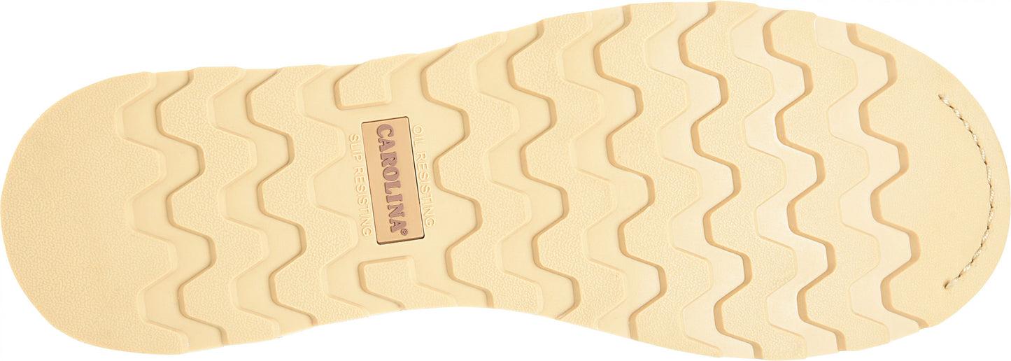 Carolina Boot Staple Gun 6" Carbon Comp Toe Wedge Work Boot Tan
