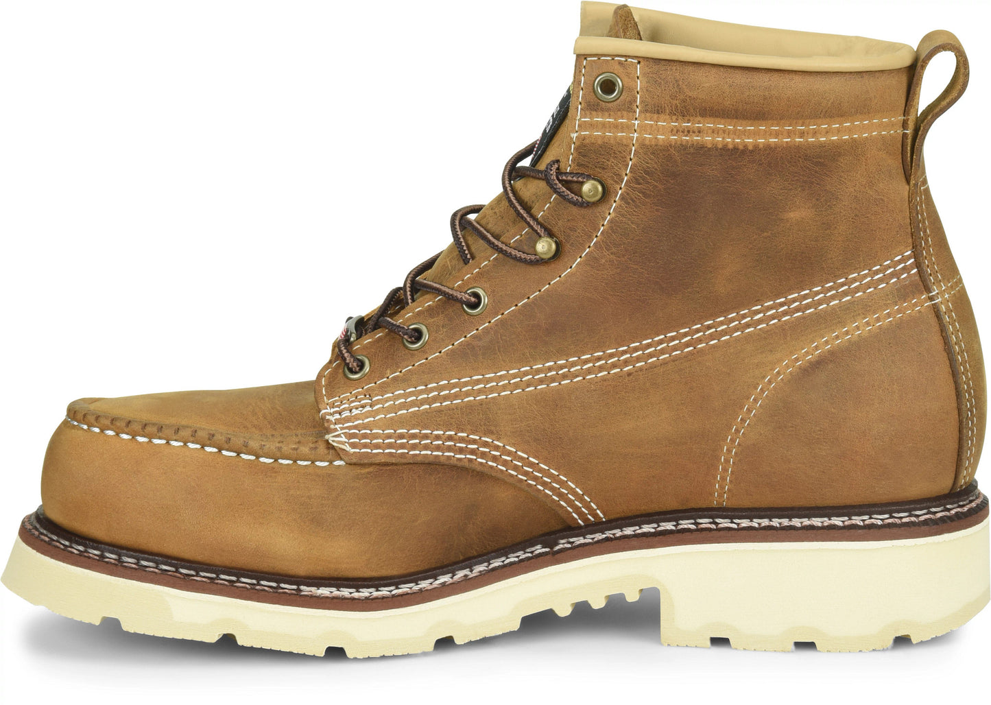 Carolina Boot Ferric Usa 6" Steel Toe Work Boot Brown