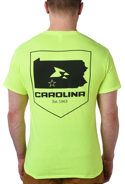 Carolina Boot Hi-Vis Pa-Pride Logo T-Shirt Yellow