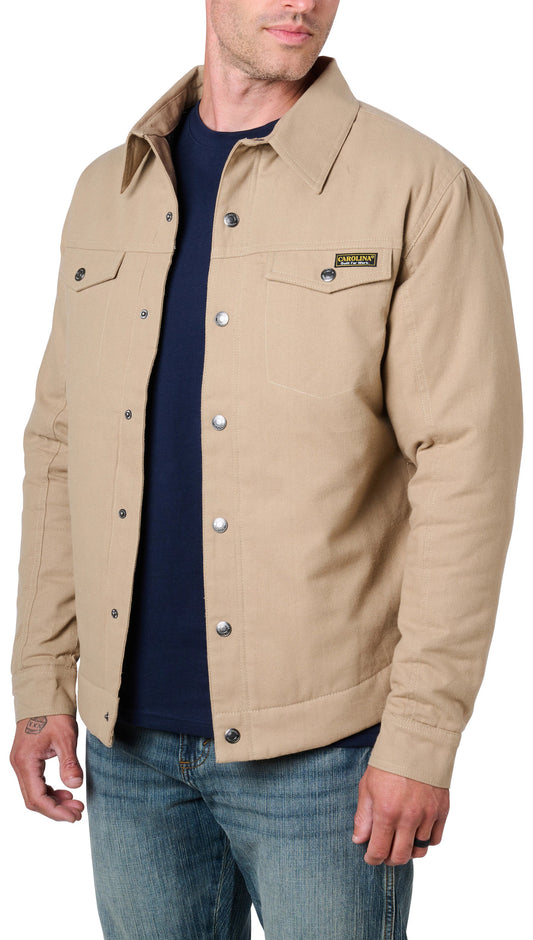 Carolina Boot Shacket Tan