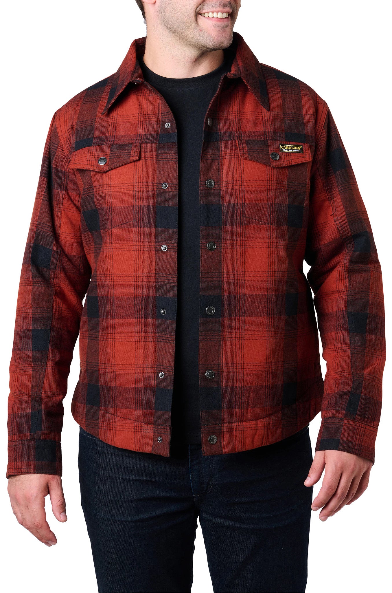 Carolina Boot Shacket Red