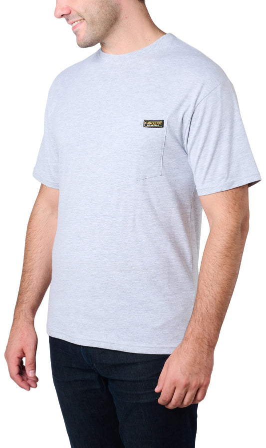 Carolina Boot Carolina Pocket Tee Heather Grey