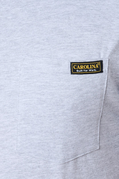 Carolina Boot Carolina Pocket Tee Heather Grey