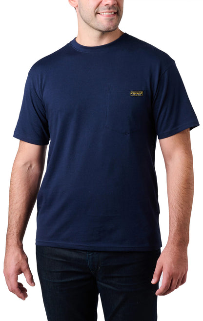 Carolina Boot Carolina Pocket Tee Navy Blue