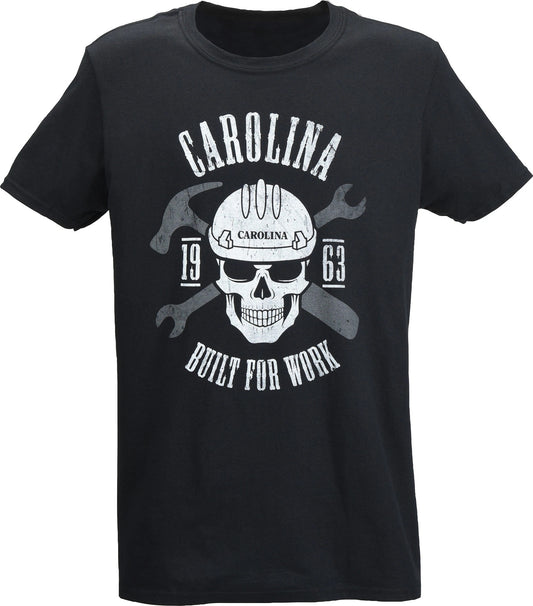 Carolina Boot Skull T-Shirt Black